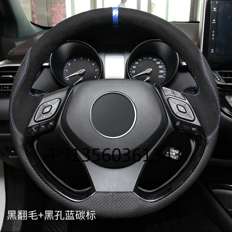 

FOR BMW 5 Series 3 Series 7 Series GT steering wheel cover leather hand-sewn X1 X3 X5 X6 car grip cover for all seasons