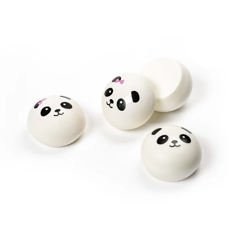 Kawaii Cute Panda Expression Squishy Slow Rising Squeeze Funny Toys Relieves Child Adult Stress Anxiety Christmas Gift 4/7/10 CM