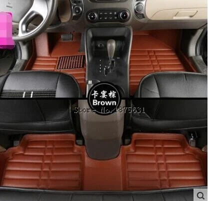 High quality for Hyundai ix35  2009 -2013 car foot mats special mat 5D three-dimensional large surrounded Car Floor mat!