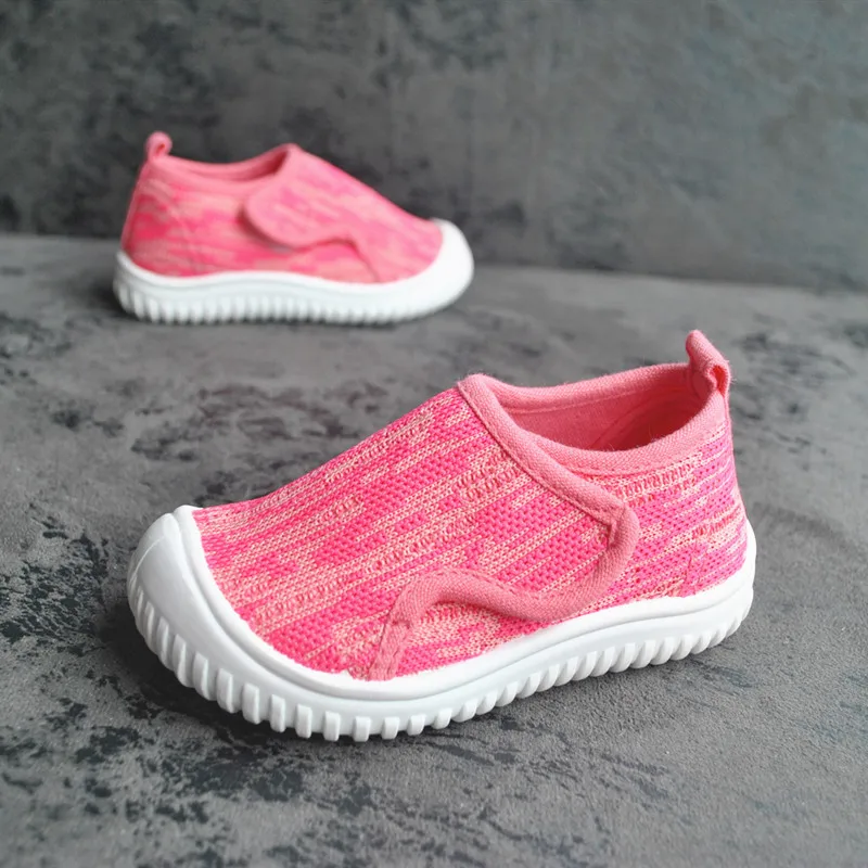 Fashion Children Casual Shoes Slip-on Toddler Boys Girls Sneakers Breathable Light Sport Running Shoes Spring Autumn Kids Shoes