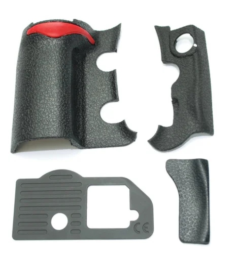 NEW A Set of 4 Pieces Grip Rubber Cover Unit For Nikon D300S Digital Camera Body Rubber Shell + Tape