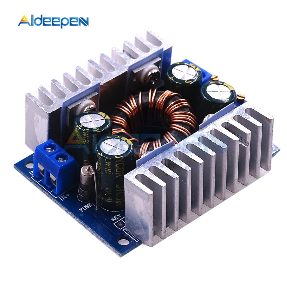 

DC-DC Boost Buck Converter 5-30V to 1.25-30V 8A Step Up Step Down Adjustable Power Supply Module