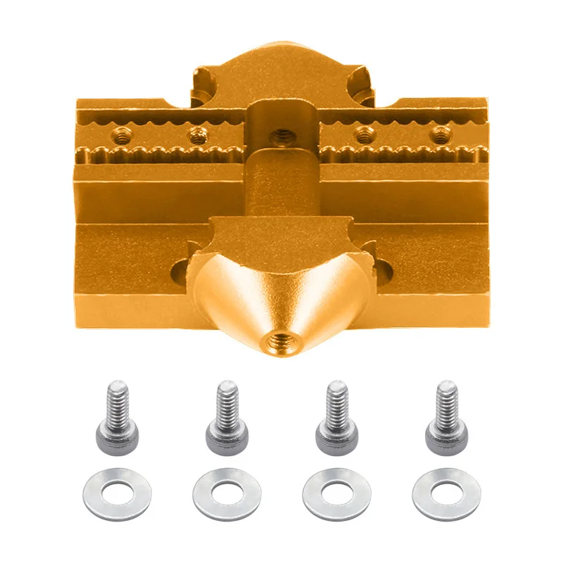 M3/M4 Aluminum Alloy Kossel Delta Pulley Slip Gauge Hammock Effector with Screw Tackle for Closed Loop Belt 3D Printer Parts