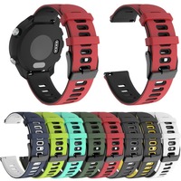 Double Color Silicone Strap For Xiaomi Huami Amazfit GTS 2 Mini/GTS 2E Smart Watch Band 20MM Bracelets For Amazfit Bip S U Lite