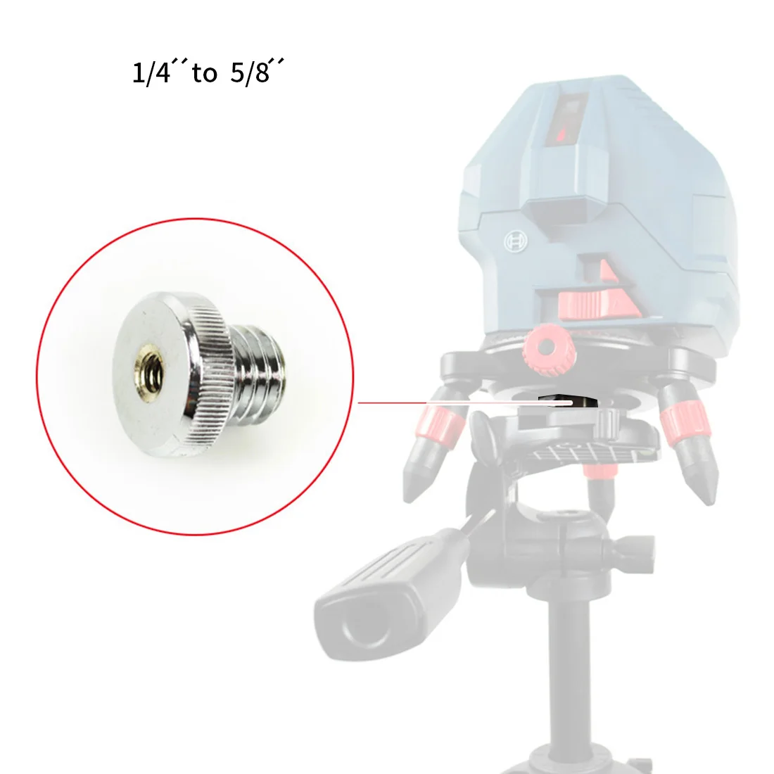 1ชิ้น1/4 3/8 TO 5/8สำหรับท่านชายหญิงอะแดปเตอร์สกรูเกลียวแปลงสำหรับขาตั้งกล้อง SLR อุปกรณ์ถ่ายภาพสตูดิโอ