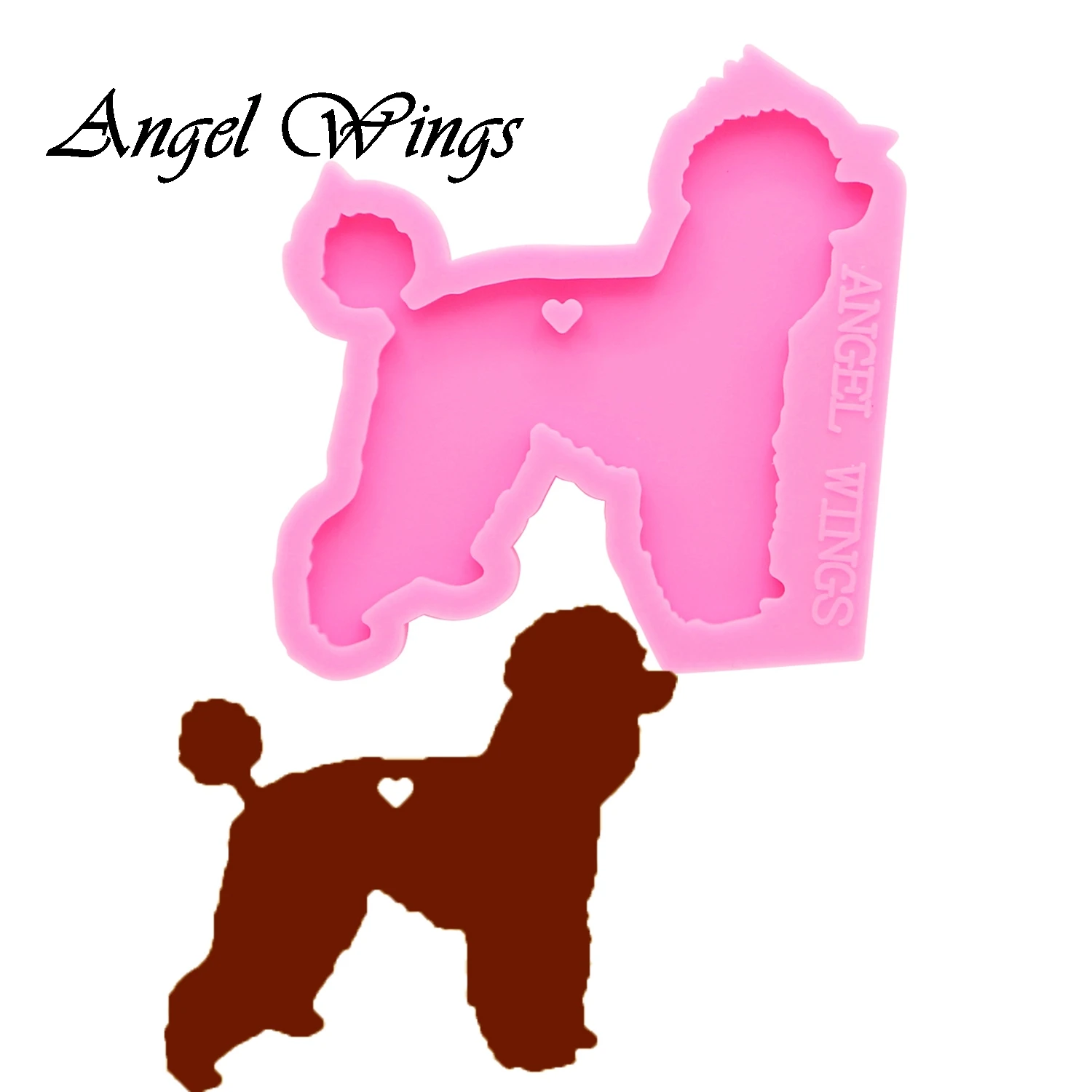 Dogs/Corgi/Pug/Chichi/Doberman Keychains Silicone Molds DIY for Shiny Jewelry Keychain Epoxy Resin Mold Custom DY0128