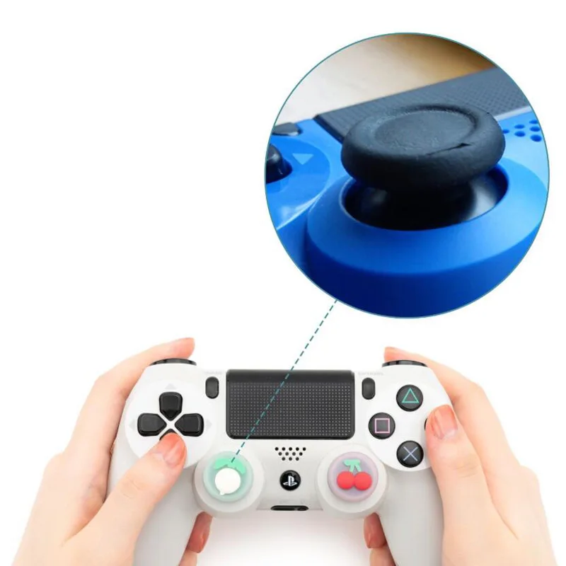 Fruta cereja pêra sakura polegar vara aperto tampa joystick capa para sony dualshock 5/4/3 ps5/ps4/ps3/xbox 360/switch pro controlador