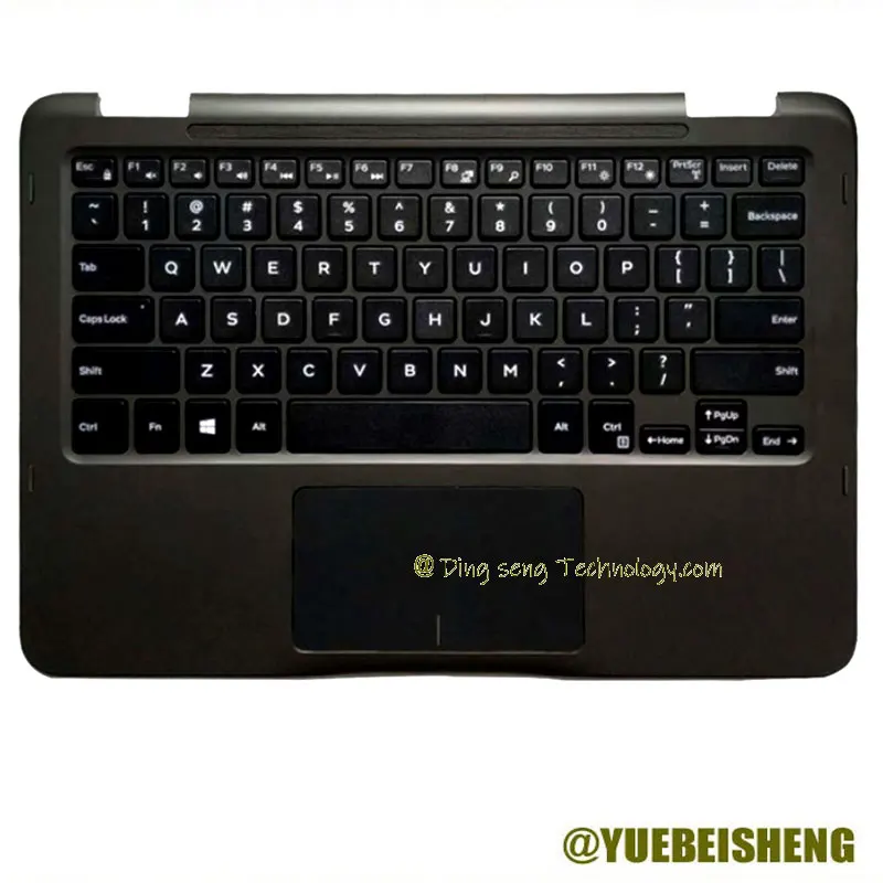 

YUEBEISEHNG NEW for Dell Inspiron 11 3162 3164 palmrest US keyboard upper cover Touchpad