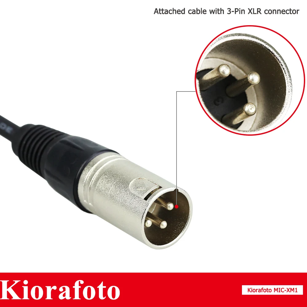 Mikrofon do kamery Sony HXR-NX30 HXR-NX70 HXR-NX5 DSR-PD170 HVR-A1 HDR-AX2000 HVR-Z7 HVR-Z5 HVR-Z1 Zastępuje ECM-XM1 — zdjęcie produktu 5