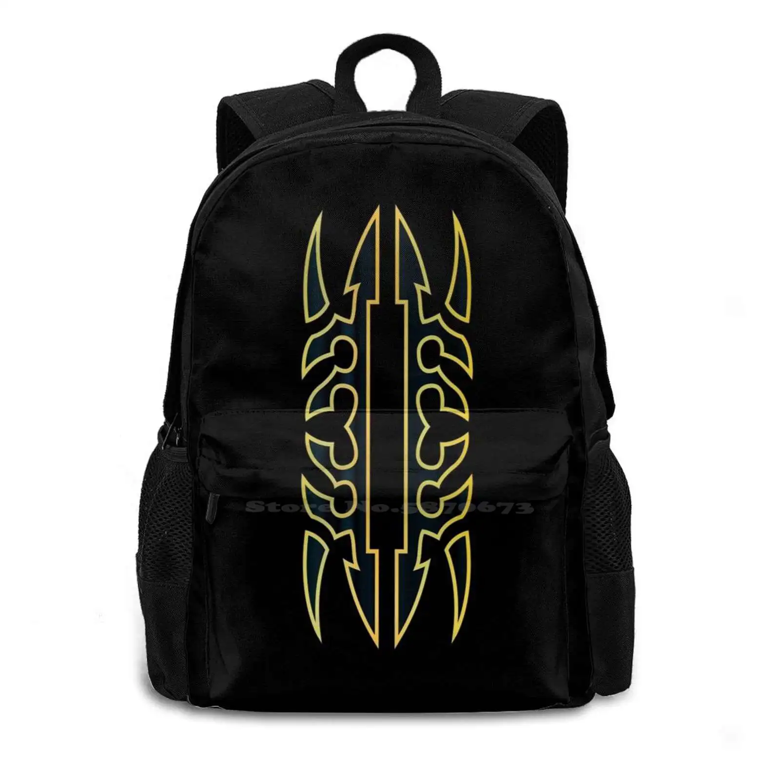 Jericho Undisputed Fashion Travel Laptop School Backpack Bag Y2j Wwf Njpw Wrestling Wrestler Guerrero Mysterio Lionheart