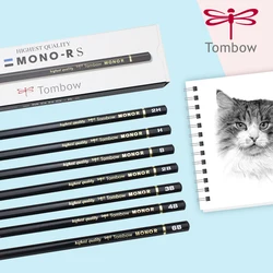 TOMBOW Drawing Pencil MONO-RS Drawing Professional Sketch Pencil Student Art Writing HB 2B 2H 3B 4B 6B Hexagonal Pencil