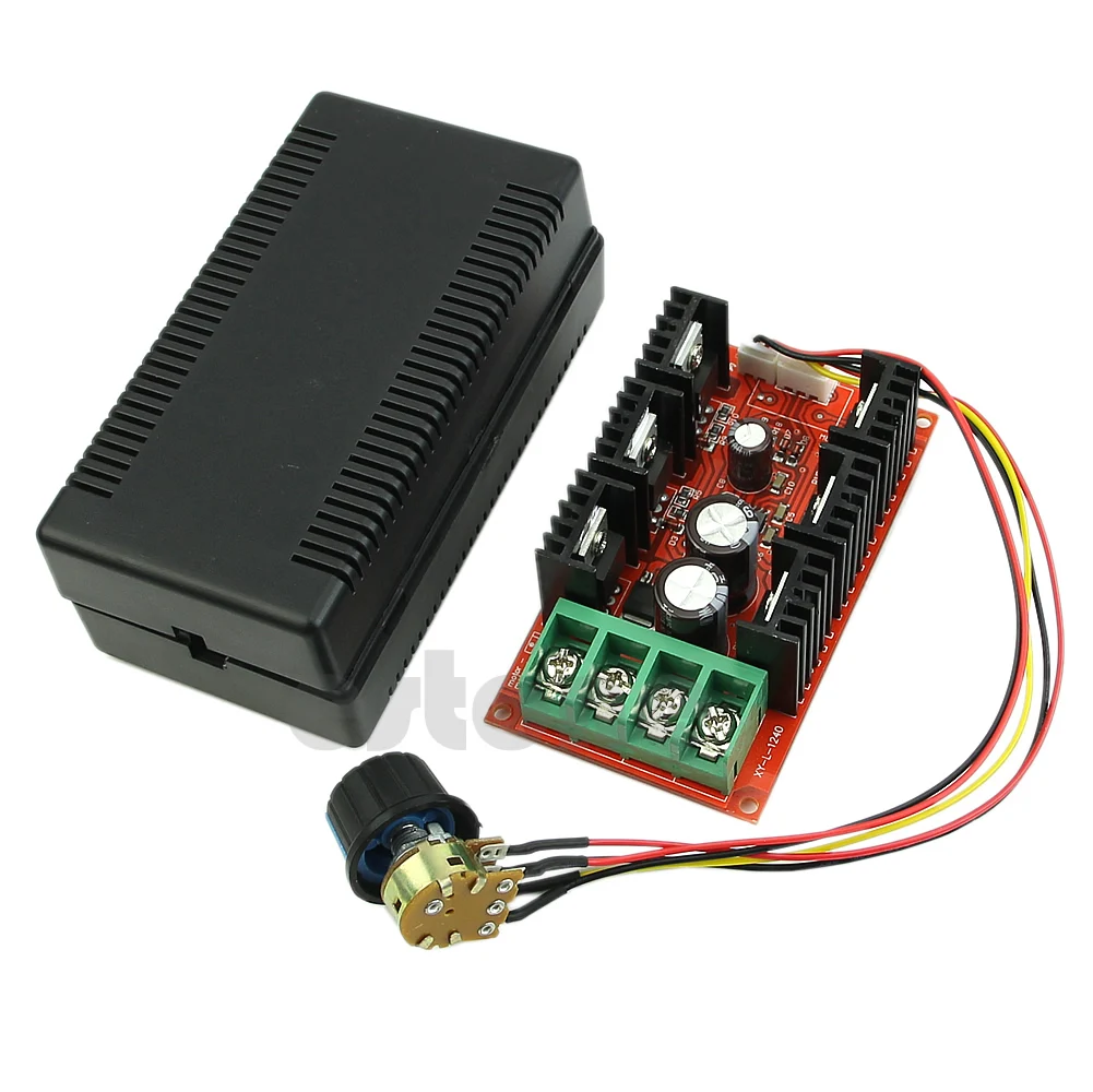 12V 24V 48V 2000W MAX 10-50V 40A for DC Motor Speed Control PWM HHO RC Controlle