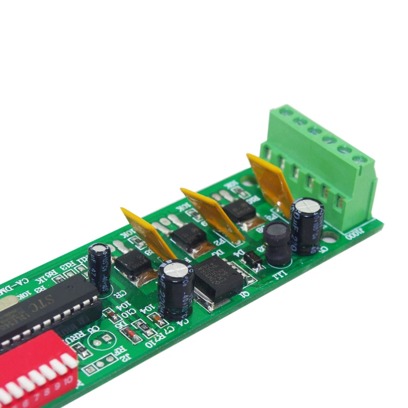 DC 5V-24V 12V anodo comune 3 canali DMX512 Decoder Max 3CH * 5A RGB LED Controller DMX Dimmer per striscia LED, luce, lampada, modulo