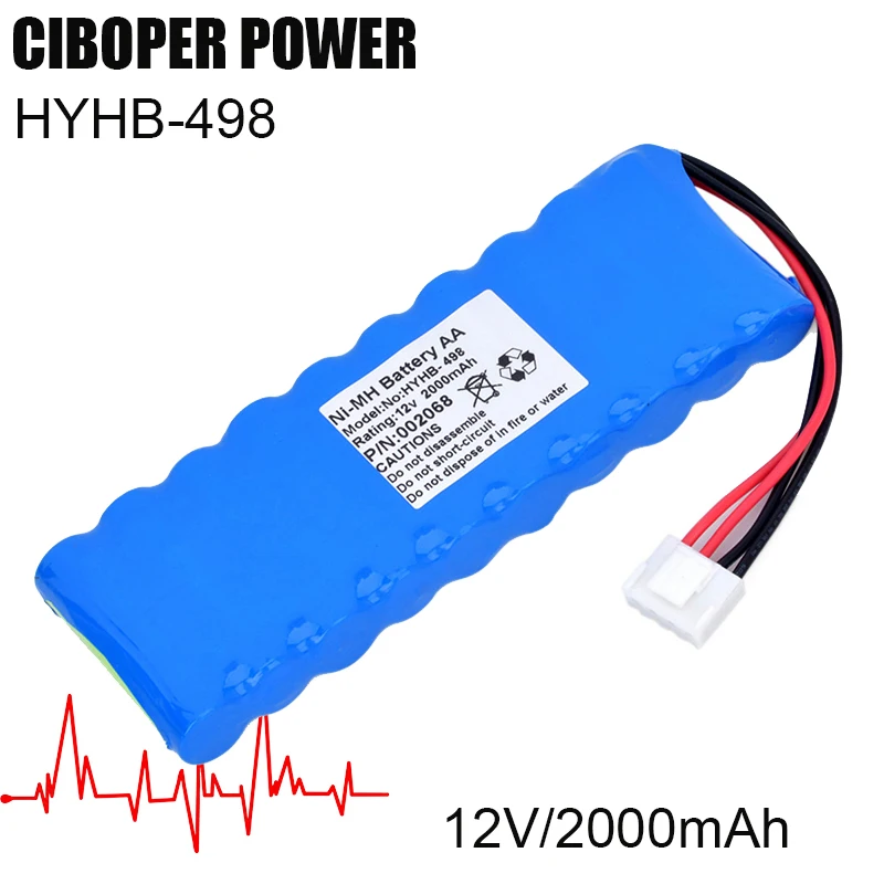 

CP Medical Battery Pack HYHB-498 12V 2000mAh For ECG-901 ECG-901A