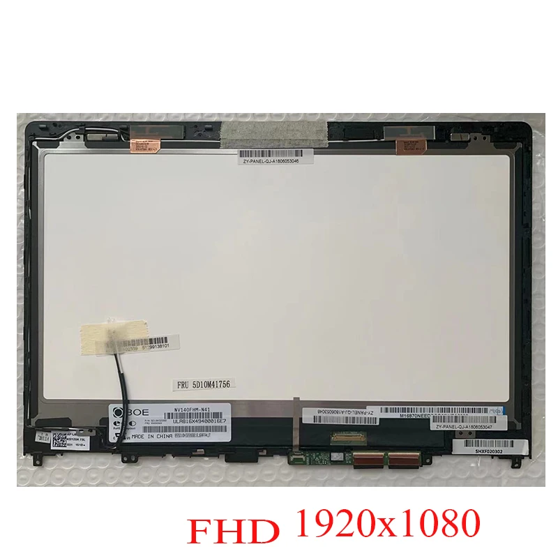 NEW for Lenovo yoga 510-14ikb 14ISK IDEAPAD FLEX 4 1470 1480 1435 Touch Screen Digitizer LCD Assembly