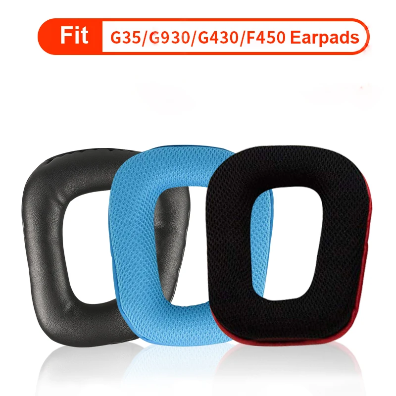 Substituição espuma Ear Pads para logitech, alta qualidade auscultadores, Earpads, G35, G930, G430, 2.28