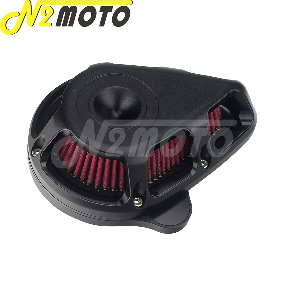 Motorcycle Air Filter Multi-Angle Air Cleaner For Harley Sportster XL 04-up Dyna 00-17 Softail 00-18 Touring FLHX FLHR 2000-18