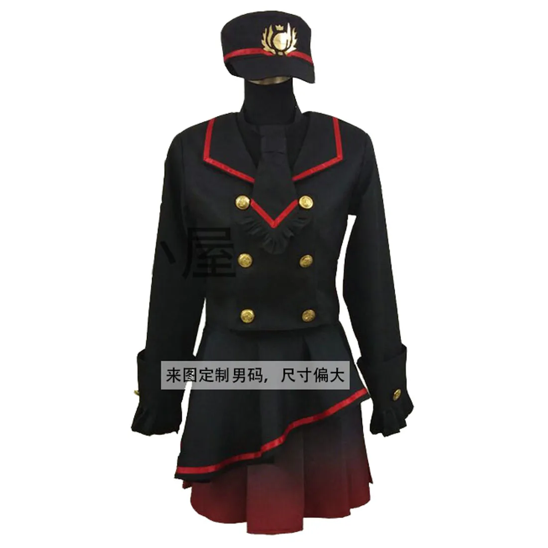 

2021 Youtube Vtuber Hololive Akaba Youko Cos Cosplay Costume Uniform Christmas Halloween Custom-made Any Size