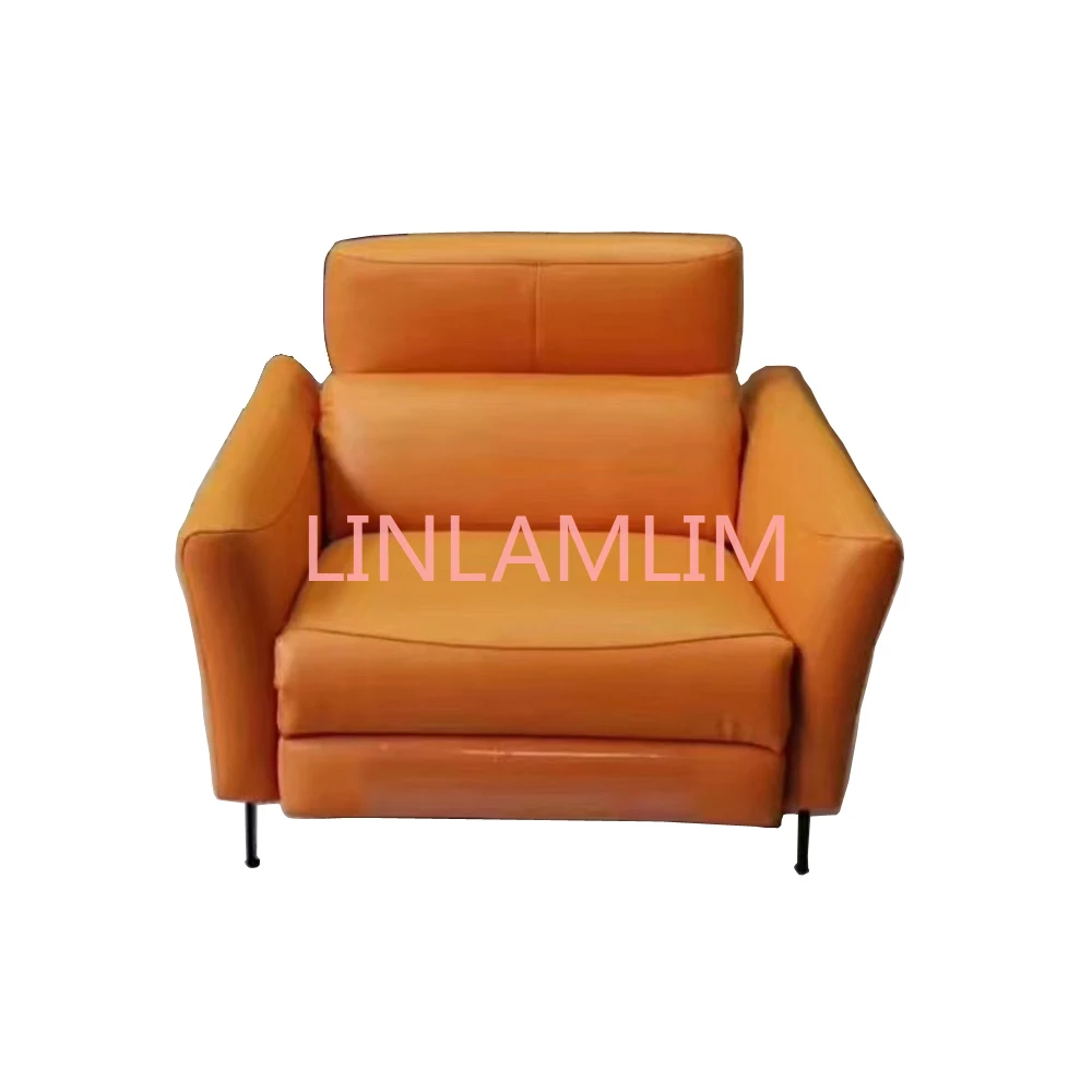 

living room Sofa Nordic modern genuine leather sofa electric recliner chair cama functional диван мебель кровать muebles de sala