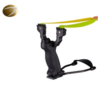 Wrist Slingshot Professional High Velocity Slingshots with Folding Wrist Support for Adults Outdoor Hunting Bow