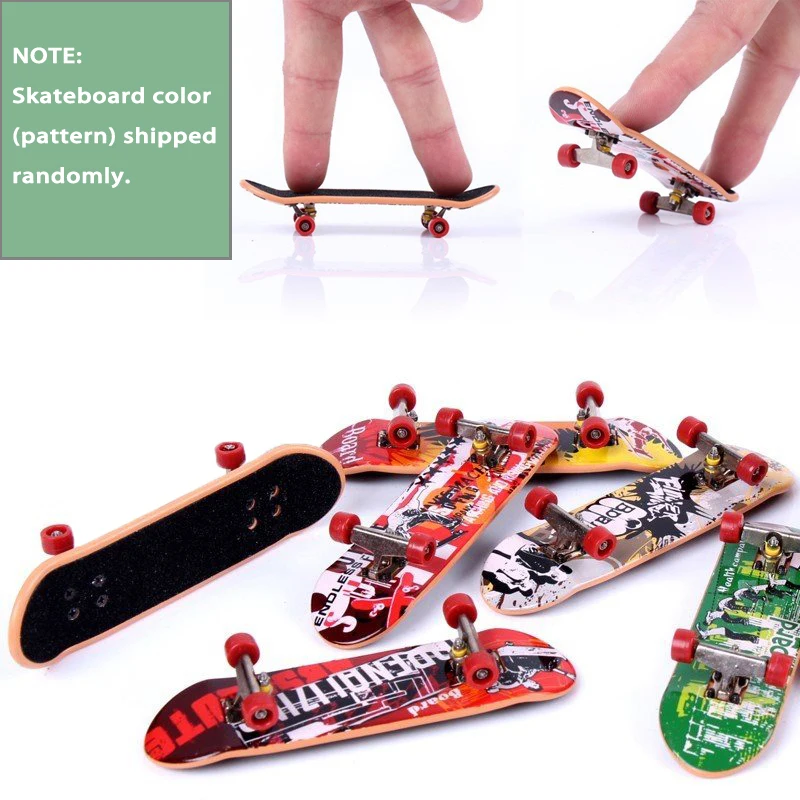 Finger Skateboard Kit Tech Deck Bigger Fingerboard Ramps Skate Park Set Fingers Sport Training Props Skateboard Ramp Toy For Kid