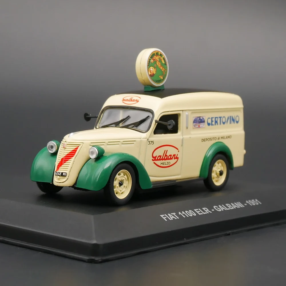 

Ixo 1/43 Fiat 1100 ELR Galbani 1951 литые модели автомобилей из металла