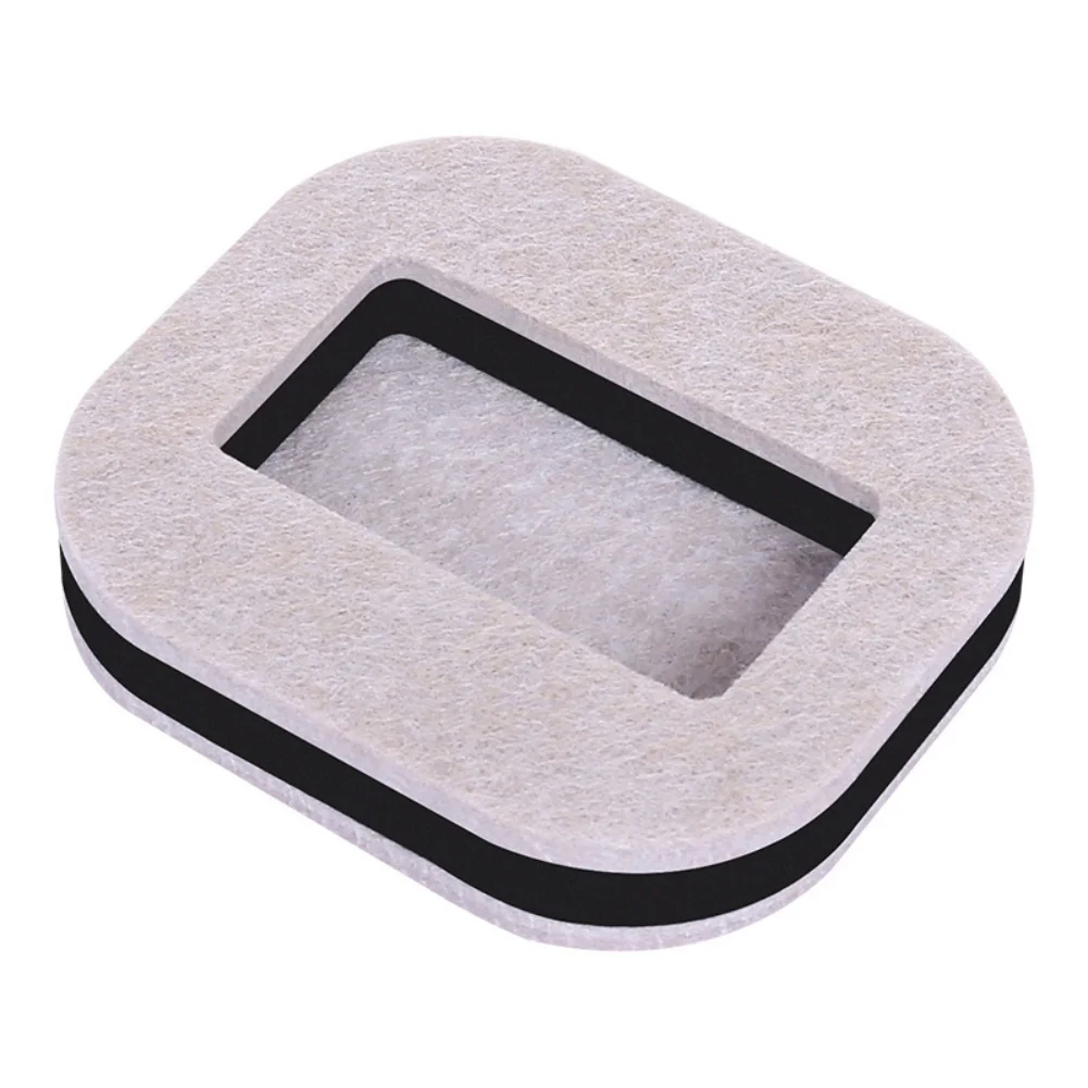 5 Pcs/Lot Felt Pads Bottom Furniture Caster Cups Floor Protectors Bed Wheels Stopper Anti Vibration Pad Anti Noisy Anti-slip Mat