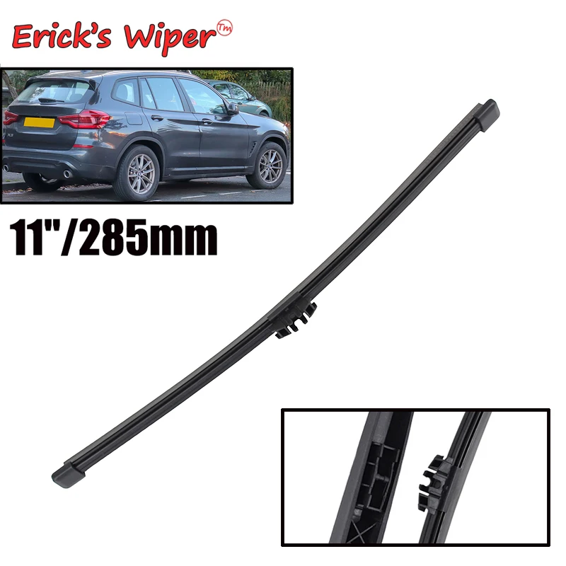 Erick's Wiper 11" Heckwischerblatt für BMW X3 G01 2.0 3.0 2018 - 2023 Windschutzscheibe Windschutzscheibe Saubere Heckklappe Fenster Auto Regenbürste