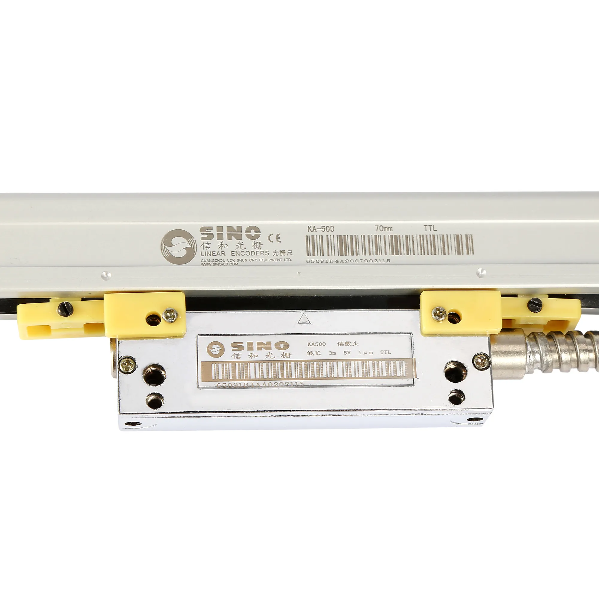 Imagem -05 - Sino Embutido Codificador Linear Ka500 320 mm 5um Fino 0.005 mm Sensor de Codificação Óptica Fino para Máquina de Fresadora de Torno Cnc