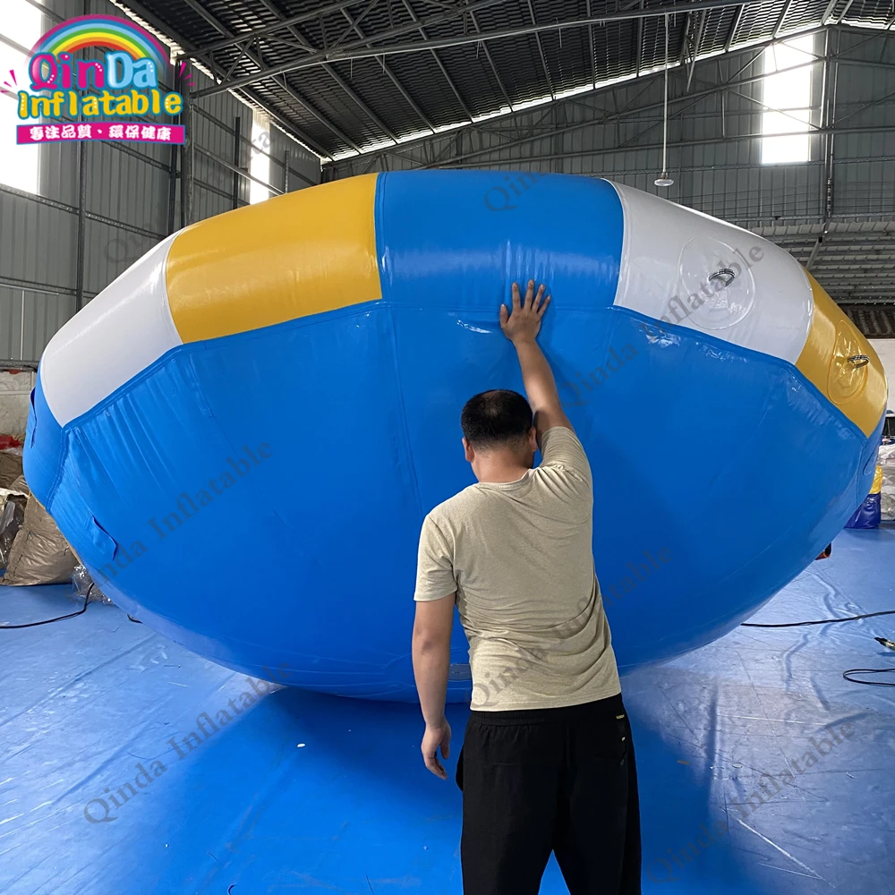 Chất Lượng Tốt Nhất Bơm Hơi Disco Towable Thuyền 3.5M Bơm Hơi Nước Sao Thổ Đá Từ Trung Quốc