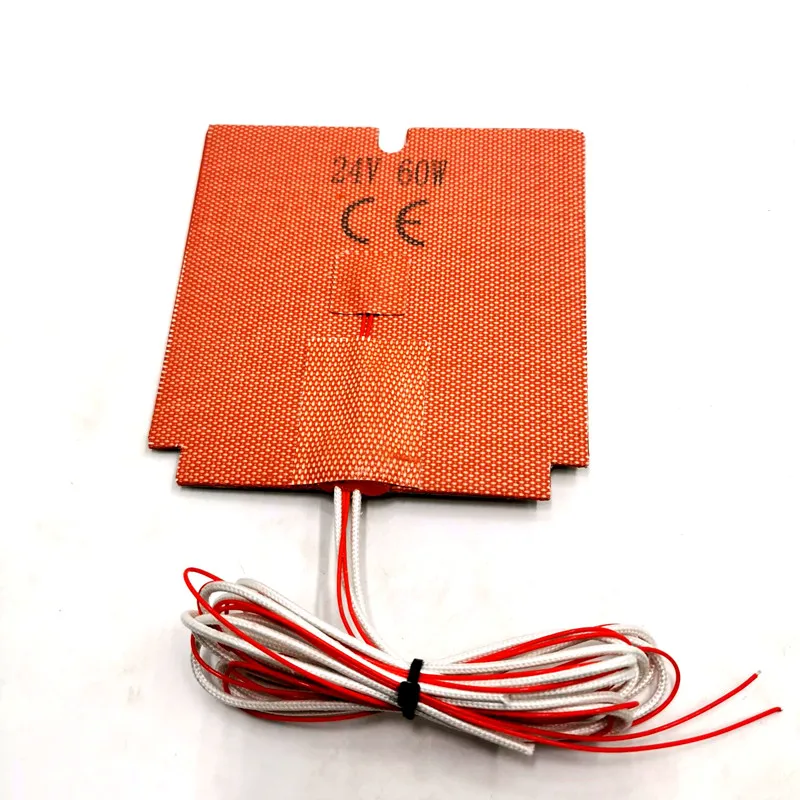 

Funssor Voron 0.1 3D printer upgrade Silicone Heatmat DC24V 60W silicone heater for Voron 0 0.1 150C thermostat