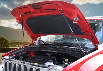 Na lata 2014-2022 Jeep Renegade (BU/520) Auto przednia maska maski modyfikuj siłowniki pneumatyczne amortyzator wstrząsów Absorber tłoczysko Prop