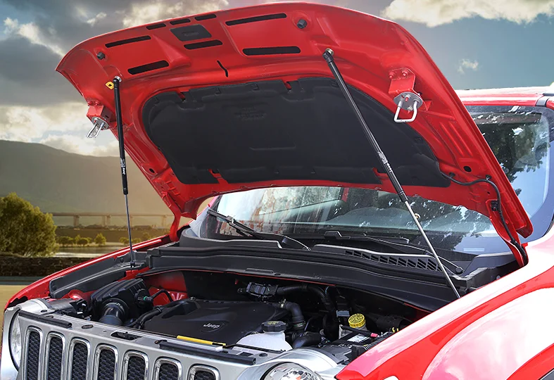 Na lata 2014-2022 Jeep Renegade (BU/520) Auto przednia maska maski modyfikuj siłowniki pneumatyczne amortyzator wstrząsów Absorber tłoczysko Prop