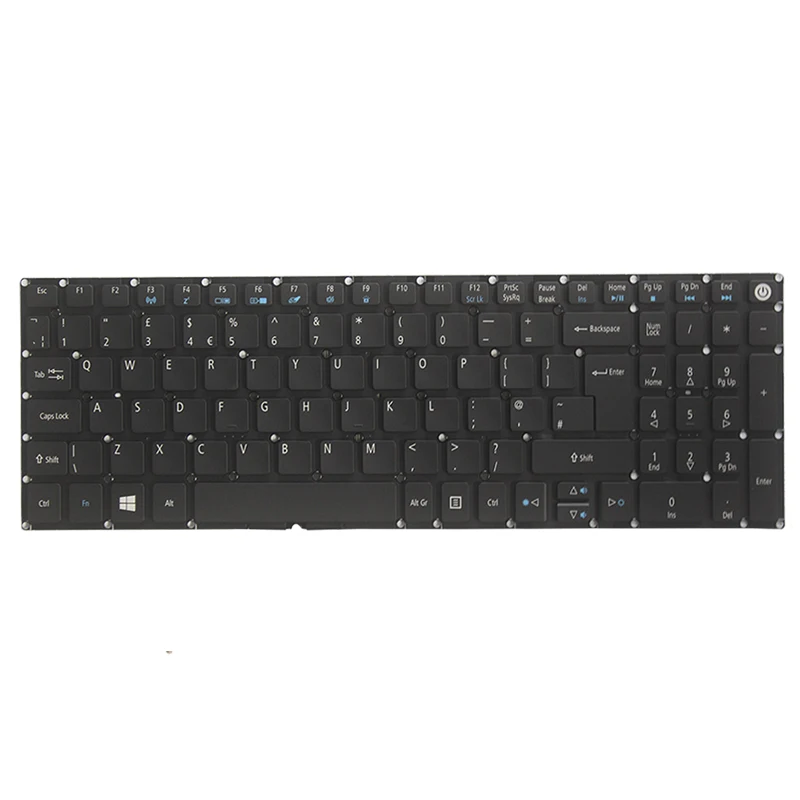 NEW UK laptop keyboard for ACER Aspire E15 E5-576 E5-576G E5-576G-5762 E5-576G UK keyboard with Backlight