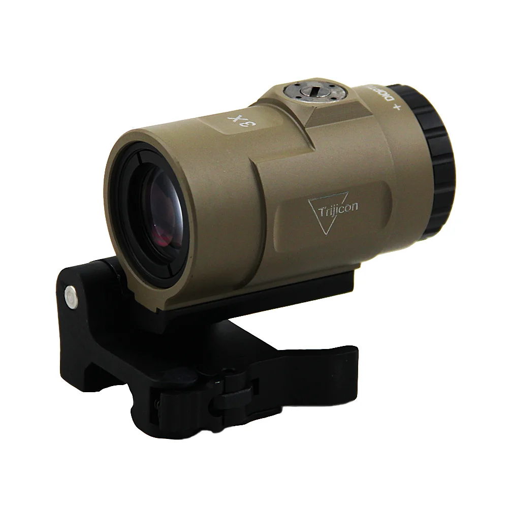 

Trijicon-Magnifier MAG-C-2600001 3X Magnifier, Hunting Rifle Scope, Flip to Side, Quick Release Mount Fit, 20mm Rail