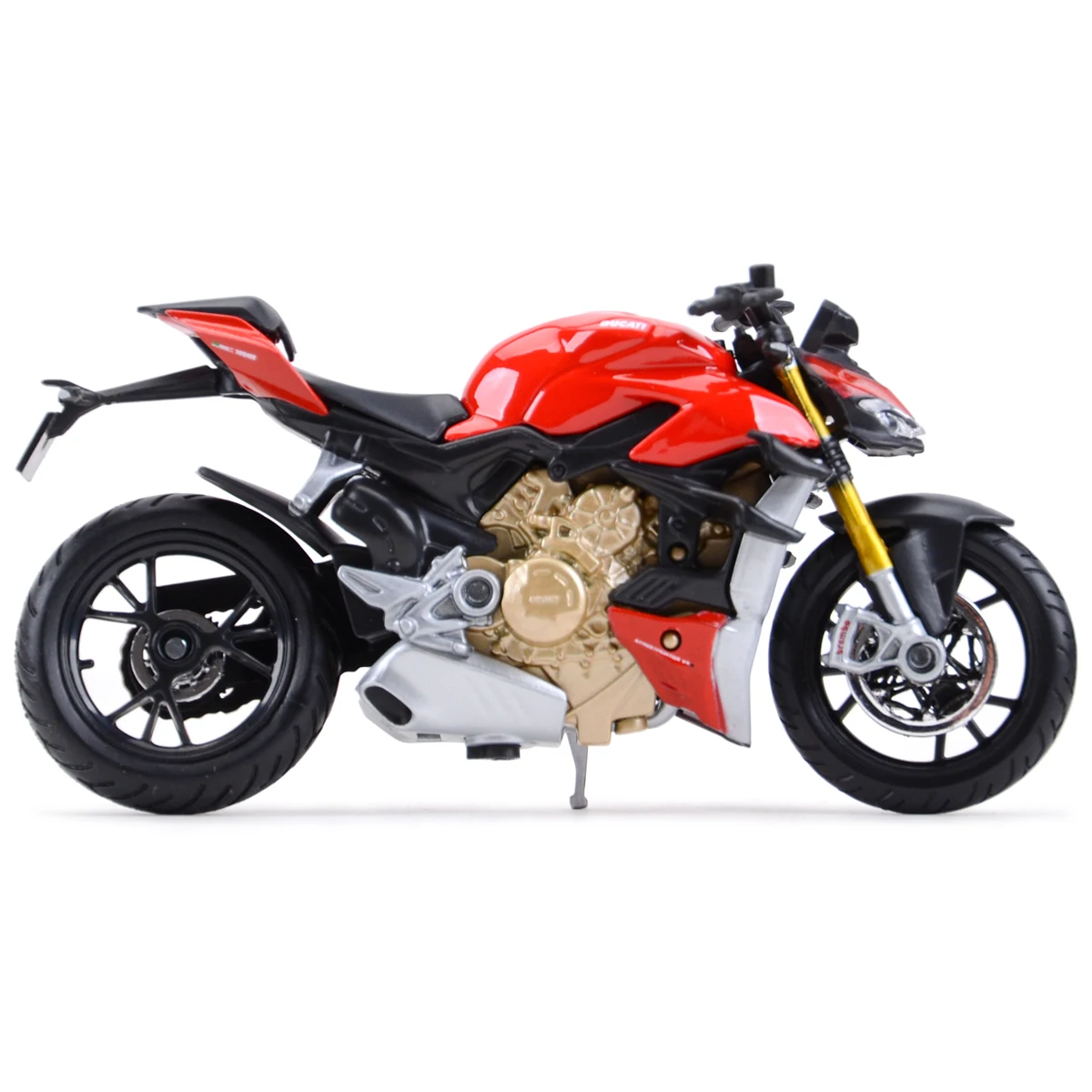 Maisto 1:18 Ducati Super Naked V4 S Static Die Cast Vehicles Collectible Hobbies Motorcycle Model Toys