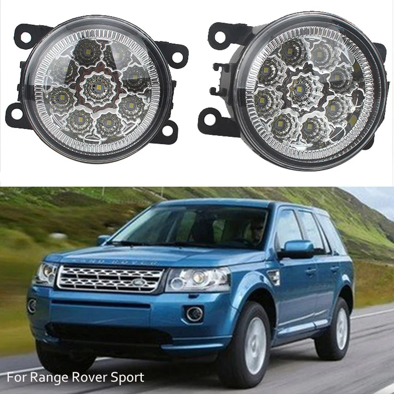 Światła przeciwmgielne 6000K do Range Rover Sport FREELANDER 2 LR2 2006-2014 DISCOVERY 4 DRL Światła przeciwmgielne Zderzak przedni Światła LED