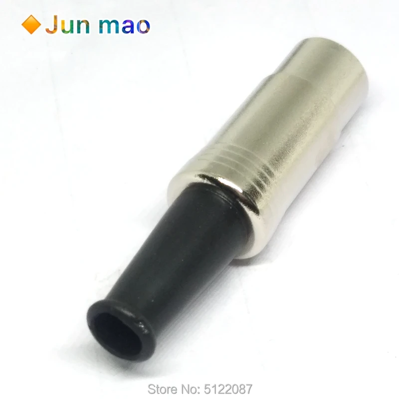 Masculino Inline Metal DIN Conector, Cabo Midi, Lead Audio Plug, Novo, 5Pin, 2Pcs