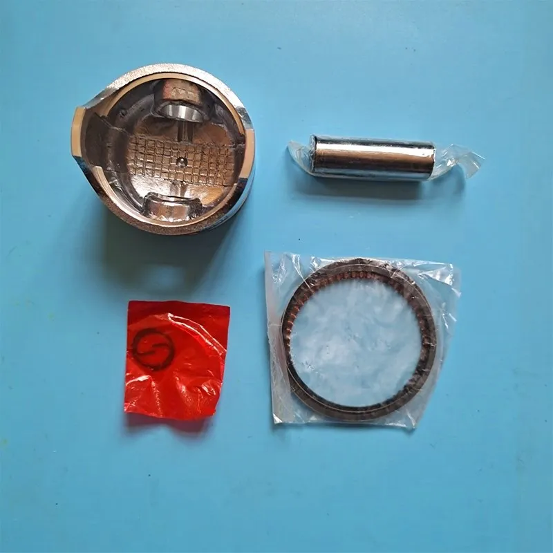 Imagem -03 - Kit de Pistão 56 mm para 156f Chinês Tempos Horizontal Motor Gerador Bomba Água Koblen Anel Conjunto Pino Clipe Montagem