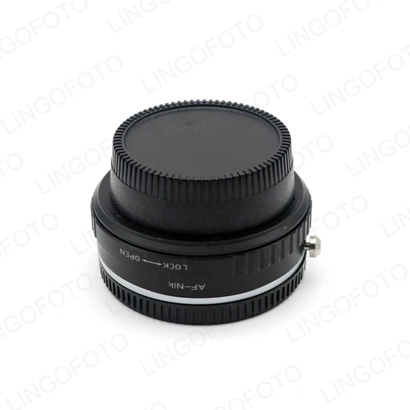 Sony AF - Nikon F Metal Mount Adapter Ring with correction lens for Sony AF / Minolta MA lens to Nikon F mount camera