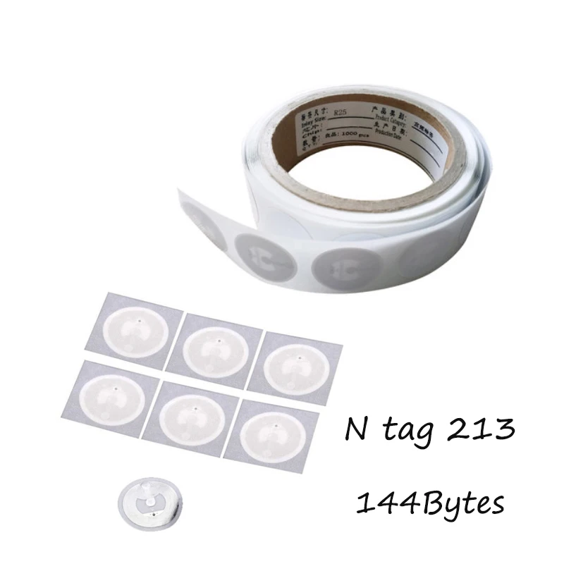 Ntag213 10 adet NFC etiketi Etiqueta 13.56 MHz Etiquetas RFID NTAG 213 evrensel Chave jetonu etiketleri Patrulha NXP MIFARE Ultralight