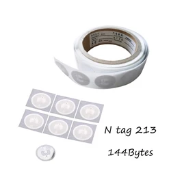 Ntag213 10 pcs NFC TAG Etiqueta 13.56 MHz Etiquetas RFID NTAG 213 Universal Chave Token TAG Patrulha NXP MIFARE Ultralight