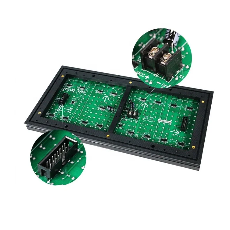 P10 Single Red White Yellow Blue Green Outdoor Led Remote Control Led Display Signs Modules