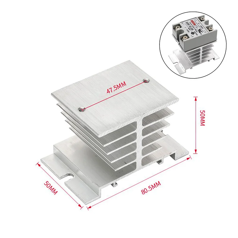 Single Phase Solid State Relay SSR-25DA SSR-40DA SSR-40AA SSR-40DD DC To AC AC To AC DC To DCfor PID Temperature Control