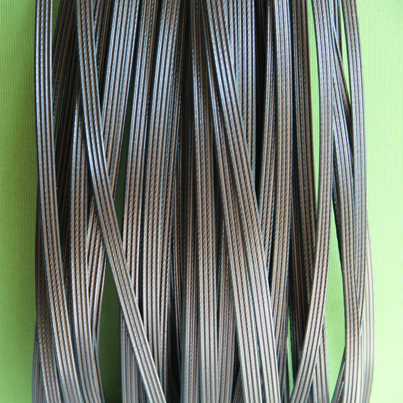 500G/lot Coffee Color Flat Synthetic Rattan Weaving Material Plastic Rattan For Knit And Repair Chair Table,Storage Basket  Etc