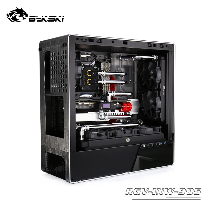 Bykski Distro Plate Water Cooling Kit for INWIN 905 Chassis RGV-INW-905