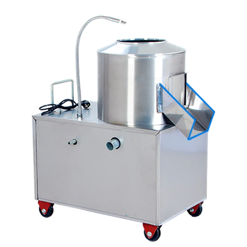 

Commercial Electric Potato Processor Peeling Machine Peeler With Cleaning Function High Efficiency Peeling Machine