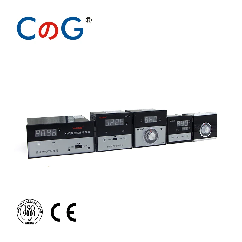 CG 96*96mm Knop AC 220 V 380 24 V 0-300 400 1200 Graden K J PT100 Type relais Digitale Thermostaat Display Temperatuurregelaar