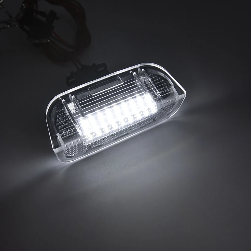 For VW Golf 5/6/ Plus Passat CC Jetta Scirocco Sharan Tiguan EOS Front Rear SMD White Led Door Courtesy Welcome Lights Lamps