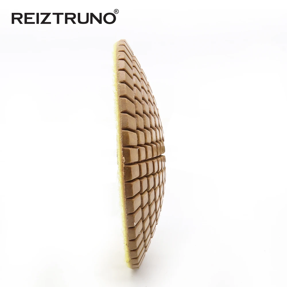 Reiztruno 80mm/100mm cuscinetti per lucidatura stomex lavelli a tazza per lucidatura e curve "per calcestruzzo, granito, marmo e pietra naturale